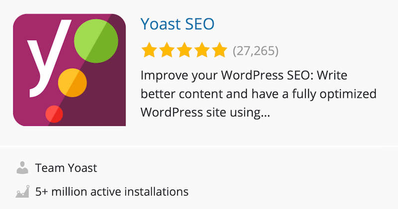 most popular wordpress plugins-yoast-seo