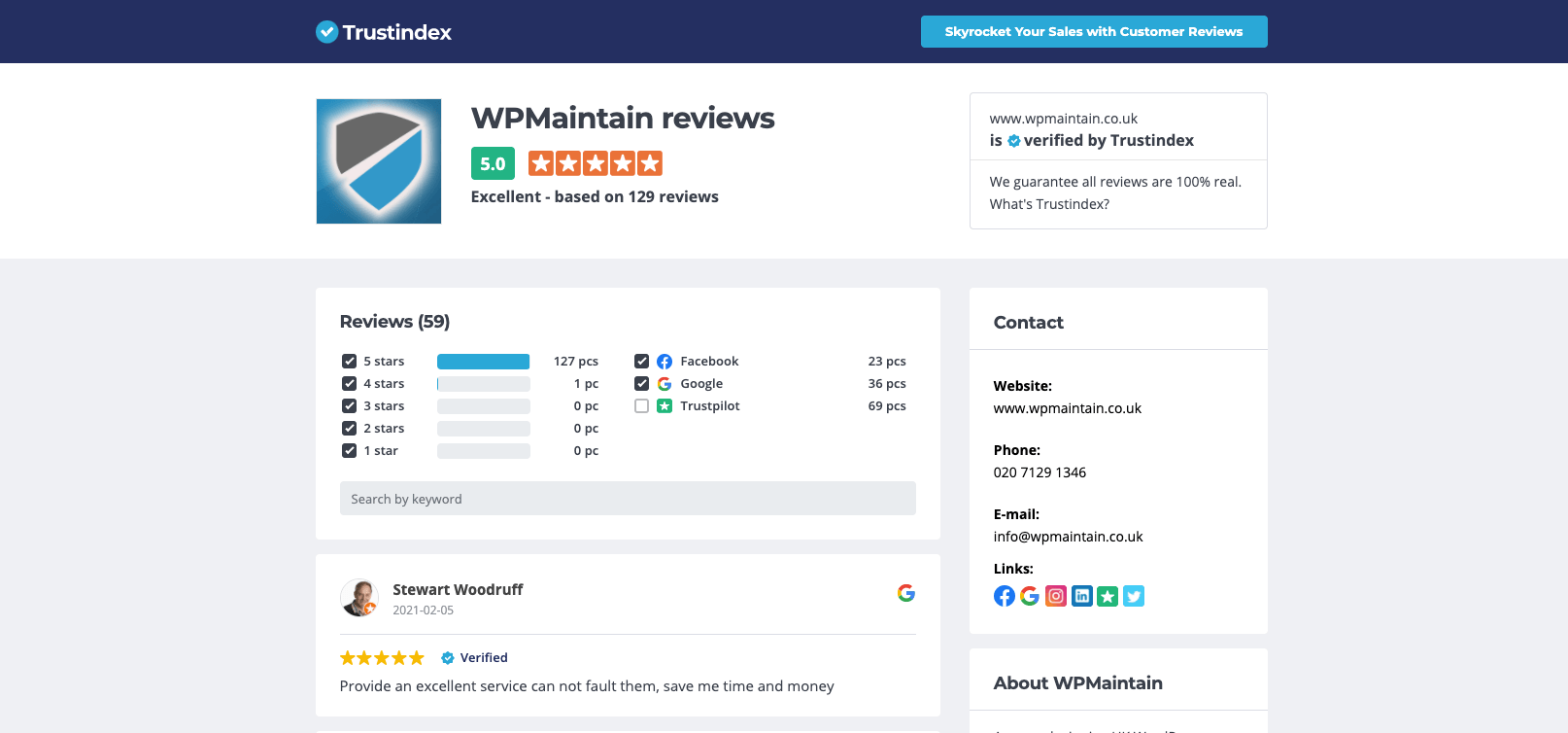 Widgets for Airbnb Reviews – WordPress plugin